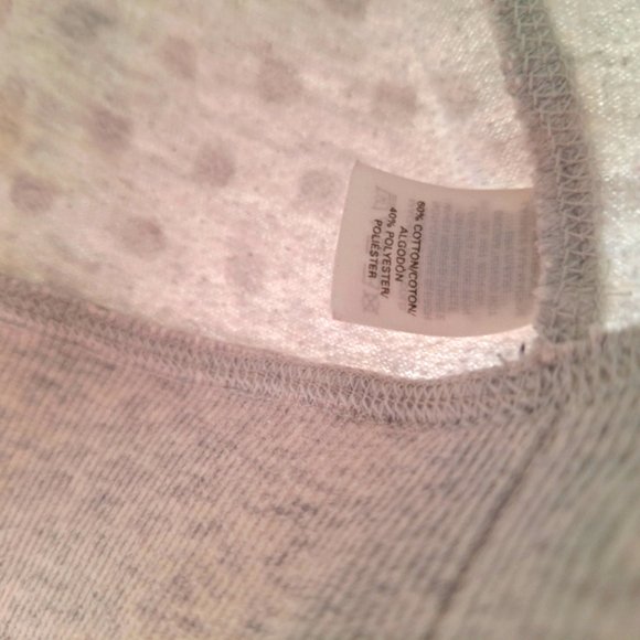 Victoria's Secret Gray Dot Pullover Hoodie XS - Picture 7 of 7